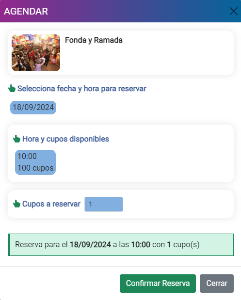 como funciona agendar